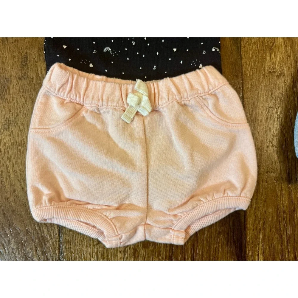 Carter's Baby Clothes Girl 3 Months Outfits Bodysuit Tank Tops Shirts Shorts Lot